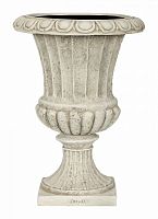 ваза напольная классическая 30 см грасс молочная с патиной в Магнитогорске