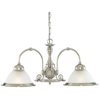 подвесная люстра arte lamp american diner a9366lm-3ss белая в Магнитогорске