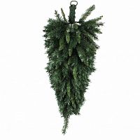 декор новогодний ель перевернутая подвесная зелёного цвета в Магнитогорске