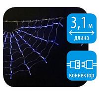 занавес светодиодный «радуга-1» 310см синий (ul-00001409) uld-e3104-288/dtk blue ip20 rainbow-1 в Магнитогорске