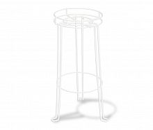 подставка для цветов rapsodiya белая в Магнитогорске