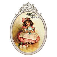 картина на холсте «с новым годом!» в раме «офелия», версия 8 в Магнитогорске