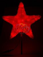 светодиодная фигура звезда 50см красная в Магнитогорске