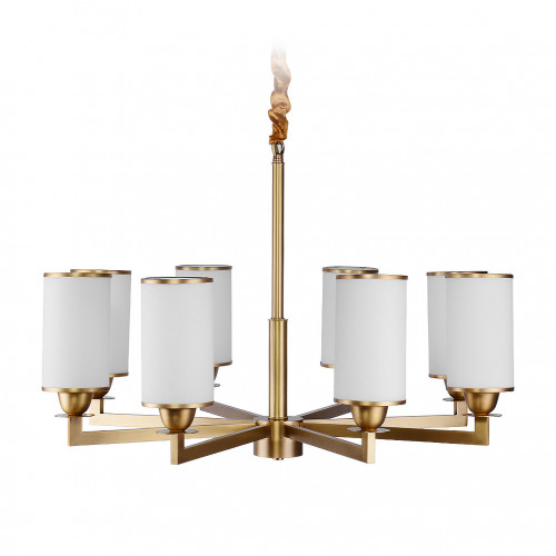 люстра brch9040-8 от delight collection белая/золото в Магнитогорске