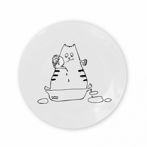 тарелка кот-водолей в Магнитогорске