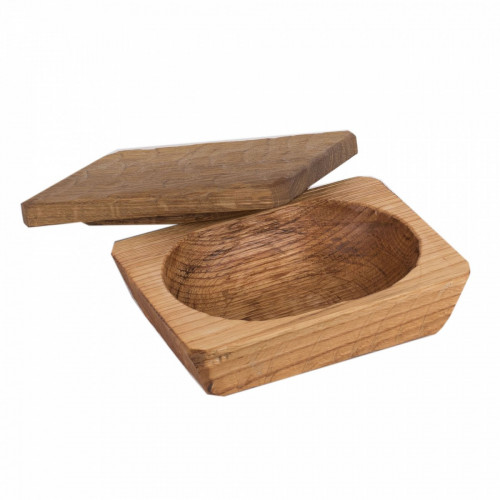 деревянное блюдо с крышкой коричневое в Магнитогорске