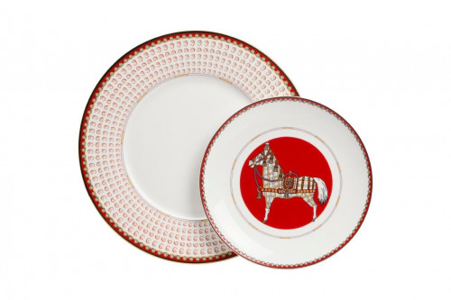 комплект тарелок zanotty (25.5 см) в Магнитогорске