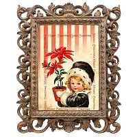 репродукция старинной рождественской гравюры рождественский цветок в Магнитогорске