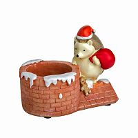 цветочный горшок ёжик новогодний в Магнитогорске