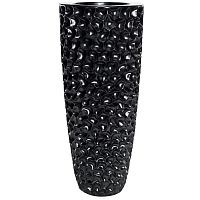 кашпо жемчужно-черное roller 36х36х86 в Магнитогорске