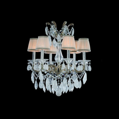 люстра md1102748-6b chrome от illuminati бежевая, хром в Магнитогорске