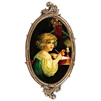 картина на холсте «с новым годом!» в раме «эстелла», версия 5 в Магнитогорске