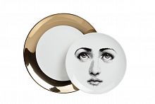 комплект тарелок пьеро форназетти golden faces в Магнитогорске