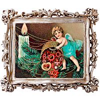 картина «с новым годом!» в раме «амели силвер», версия 12 в Магнитогорске