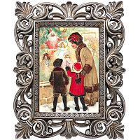 репродукция старинной рождественской гравюры новогодний подарок в Магнитогорске