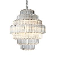 люстра vittoria 12 gold от delight collection прозрачная/золото в Магнитогорске