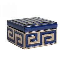 черная шкатулка (коробка) стеклянная с орнаментом marque в Магнитогорске