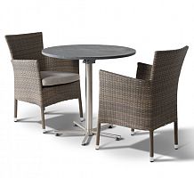 аоста, обеденная группа на 2 персоны,коричневый в Магнитогорске