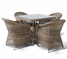 фредо, обеденная группа на 4 персоны,бежевый в Магнитогорске