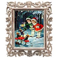 картина «с новым годом!» в раме «соланж», версия 14 в Магнитогорске