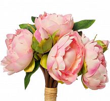 букет розовых пионов 30см (12) в Магнитогорске