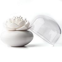 контейнер для хранения ватных палочек lotus белый в Магнитогорске