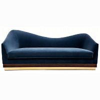 диван hughes sofa прямой синий в Магнитогорске