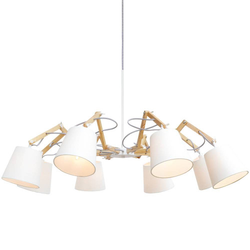 подвесная люстра arte lamp pinoccio a5700lm-8wh в Магнитогорске