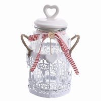 банка с крышкой на подставке мультиколор в Магнитогорске