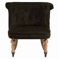 кресло amelie french country chair серо-коричневое в Магнитогорске