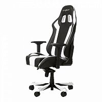 кресло геймерское dxracer king ks06 черно-белое в Магнитогорске