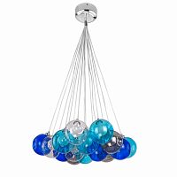 люстра bocci blue 15 прозрачное, голубое, пепельное стекло в Магнитогорске