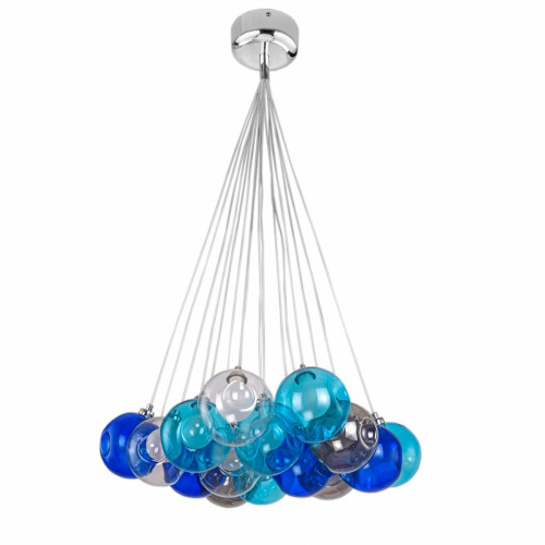 люстра bocci blue 15 прозрачное, голубое, пепельное стекло в Магнитогорске