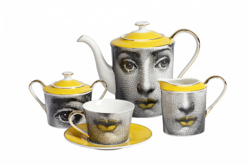 чайный сервиз пьеро форназетти faces amber в Магнитогорске