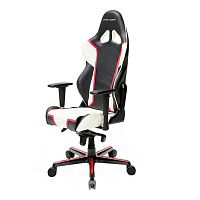 кресло геймерское dxracer racing черно-бело-красное в Магнитогорске