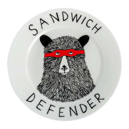 тарелка мишка в маске в Магнитогорске