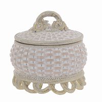 ваза adriana с крышкой бежевого цвета в Магнитогорске