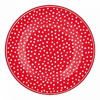 десертная тарелка dot red в Магнитогорске