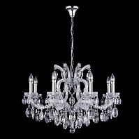 подвесная люстра crystal lux hollywood sp8 chrome в Магнитогорске