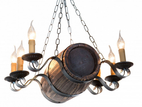 люстра бочонок коричневая в Магнитогорске