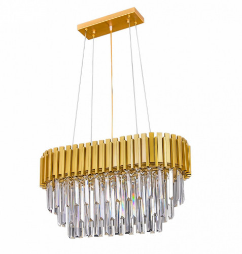 люстра emerald l66 латунь, прозрачное стекло в Магнитогорске