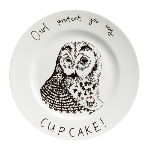 тарелка owl protect you my cup cake в Магнитогорске