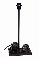 ножка для абажура настольная парочка бульдогов в Магнитогорске