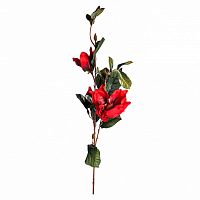 искусственный цветок магнолия красная 82 см в Магнитогорске