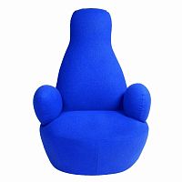 кресло bottle chair синее в Магнитогорске