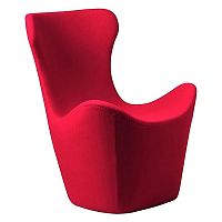 кресло papilio lounge chair красное в Магнитогорске