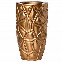 кашпо delta цвет темно-золотистый 27*27*48 в Магнитогорске