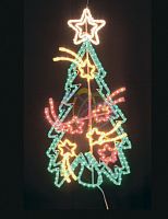 фигура праздничная ель с кометами 100x77 см в Магнитогорске
