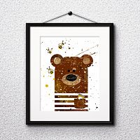 постер bear а4 в Магнитогорске