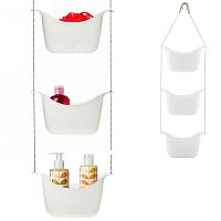 органайзер для душа bask белый-никель в Магнитогорске